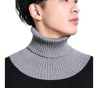 Maxtonser Women's Turtleneck Knitted Winter Fake Collar Detachable Neck Warmer Elastic High Collars Off Shoulder Clothing Supplies