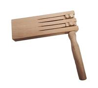 Maxtonser Wood Ratchets Noise Makers Traditional Mexicans Matraca Rattles Game Wood Rattles Ratchets Instrument for Party