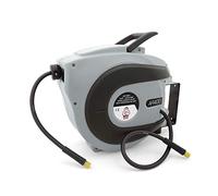 MAXTOOLS AR400 Professional Hose Reel, with 3/8” Flexible Hose in Hybrid Polymer, 20 m, for Air and Water Flow between -5 °C and +60 °C up to 20 bar