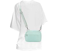 MAXTOP Small Crossbody Bags for Women Belt Bag Fanny Pack with Adjustable Strap, Mint Green, 8.6 cm x 1.6 6.5, Small Crossbody Bag