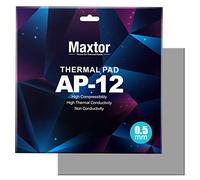Maxtor Thermal Pad 14.8 W/mK, 120x120x0.5mm (1 pcs) Silicone, Highly Efficient Heat Resistant Soft Pad for Laptop Heatsink/SSD/CPU/IC/LED Cooler