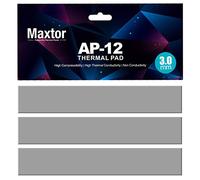 Maxtor Thermal Pad 14.8 W/mK, 120x20x3.0mm(3 pcs) Silicone Thermal Pads Non Conductive Heatsink Cooling Pad, Highly Efficient Heat Resistant Soft Pad for Laptop Heatsink/SSD/CPU/IC/LED Cooler