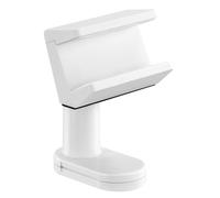 MAXTRACK 360° Rotatable Table Clamp Holder - NVZ4WL, White, 14.25cm x 30cm, Power Strip & USB Hub Clamp, Office & Home Use
