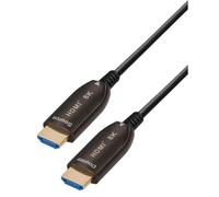 Maxtrack Active HDMI® Fibre Optic Cable C507-15ML - HDMI 2.1, 8K @ 60Hz, 4K @ 120Hz, eARC, 3D, HDR, HDCP 2.2, YUV 4:4:4, up to 100 m Range