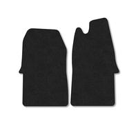 Maxus eDeliver 7 (2025+) Van Mats Accessories Tailored Fit Carpet Car Floor Mats Non Slip Black Trim Compatible Accessory Anti Slip Full Coverage Durable Granulated Backing Hand-Finished Clips