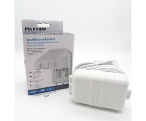 MAXVIEW EXTERNAL SATELLITE & TV SOCKET - B2008 CARAVAN & MOTORHOME