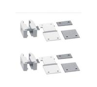 Maxview H84074 2x Universal Aerial Clamps - White