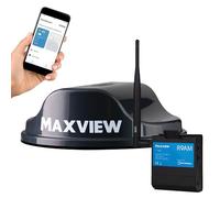 Maxview MXL050/G Roam Mobile 3G/4G Wi-Fi System for On The Go Internet in Caravans, Motorhomes etc ideal for Smart TVs - Grey