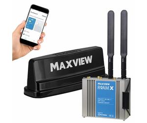 Maxview MXL057/B Roam X Campervan WiFi System | 5G Ready Antenna - Black