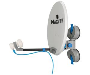 Maxview Remora 40 Suction Mounted Portable Sky Satellite TV Dish Kit