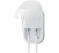 MAXVIEW - Weatherproof Socket, Twin F Type Connnectors, White