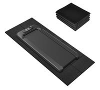 MAXVINI Treadmill Mat Floor Protector 160x75cmx6mm Foldable Exercise Equipment Mats Non-slip Shock Resistant Turbo Trainer Mat High Density PVC for Cycles, Rowers, Cross Trainers and Gym Equipment