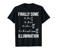 Maxwell Equations Differential Finally Some Illumination Value Graphic T-Shirt