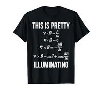 Maxwell Equations Differential This is Pretty Illuminating Value Graphic T-Shirt