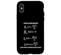 Maxwell Equations Light Electricity Physics Science Case for iPhone X/XS