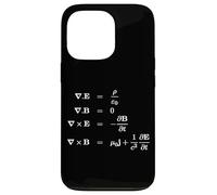 Maxwell equations of electromagnetism, physics and science Case for iPhone 13 Pro