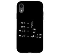 Maxwell equations of electromagnetism, physics and science Case for iPhone XR
