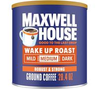 Maxwell House Ground Coffee, Wake Up Roast, 28.4 oz Canister