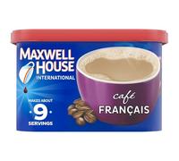 Maxwell House Instant Cafe-Style Beverage Mix, Easy to Prepare, 1 Canister, for Quick Morning Coffee or Afternoon Treat, Cafe Francais, Kosher Dairy, 7.6 oz