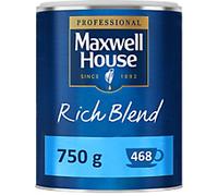 Maxwell House Instant Coffee Tin Rich Dark Refillable 750 g