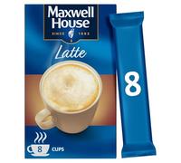 Maxwell House Latte Instant Coffee 8 x Sachets 12.5g
