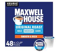 Maxwell House Original Roast Medium Roast K-Cup Coffee Pods, 48 ct. BoxQ
