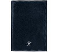 Maxwell Scott - Luxury Leather Passport Holder Cover for Luxury Travel - Handmade from Italian Full Grain Hides - The Prato, Navy Blue, One Size, Non-personalized