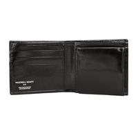 Maxwell Scott - Mens Luxury Leather Wallet with Coin Pocket Pouch - Handmade from Full Grain Hides -The Ticciano Black