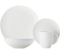 Maxwell & Williams 16 Piece Dinner Set White Basics Diamonds Dinnerware Set White One Size