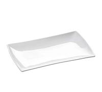 Maxwell & Williams 26 x 15 cm Porcelain East Meets West Rectangular Platter in Gift Box, White