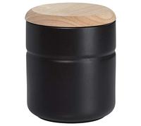 Maxwell & Williams AV0090 Tint Ceramic Storage Jar with Lid - Black, 600 ml