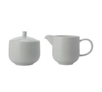 Maxwell & Williams Cashmere Creamer and Sugar Bowl, Fine Bone China, White, 2 Piece Milk Jug and Sugar Pot Set
