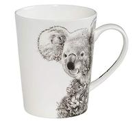 Maxwell & Williams DX0516 16oz Tall Koala Coffee Mug - Ceramic Black and White Animal Design in Gift Box