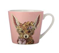 Maxwell & Williams DX1098 Fennec Round Coffee Mug 370ml - Porcelain Mug - Wild Planet Animal Colourful Gift Box