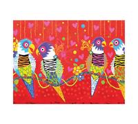 Maxwell & Williams Love Hearts Tiger Tiger Tea Towel