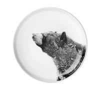 Maxwell & Williams DX0527 Marini Ferlazzo Plate in Premium Ceramic, Black, White, in Gift Box