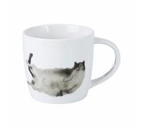 Maxwell & Williams Mug Feline Friends - Belly Up, Cup, Porcelain, 400 ml