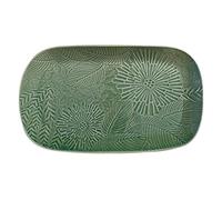 Maxwell & Williams Panama Large Serving Platter in Gift Box, Stoneware, Kiwi Green, 39 x 23 cm