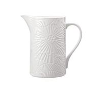 Maxwell & Williams Water Jug Panama – Stoneware, White, 1.4 Litre (Gift Box)