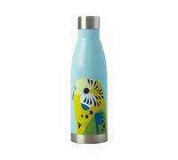 Maxwell & Williams Pete Cromer 500ml Budgerigar Double Walled Insulated Bottle - Blue - Stainless Steel - Water Bottle