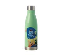 Maxwell & Williams Pete Cromer Insulated Water Bottle, Lorikeet Design, BPA Free Stainless Steel, 500 ml, Green