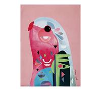 Maxwell & Williams Pete Cromer Bird Tea Towel, Parrot Print, 1% Cotton, 7 x 5 cm