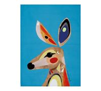Maxwell & Williams Pete Cromer Kangaroo Tea Towel - Assorted - Cotton - Tea Towel