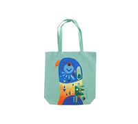 Maxwell & Williams Pete Cromer Large Tote Bag, Lorikeet Print, 100% Cotton, 42 x 41 cm