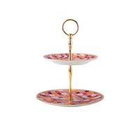 Maxwell & Williams Teas & C's Kasbah Rose Two Tiered Cup Cakes Stand