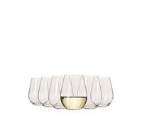 Maxwell & Williams Vino Set Of 6 Stemless White Wine Glasses Clear
