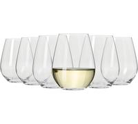 Maxwell & Williams Vino Set of 6 400ml Stemless White Wine Glasses