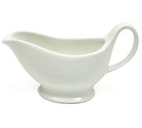 Maxwell & Williams White Basics 0.4L Gravy Boat - White - Porcelain - Gravy Boat