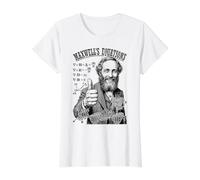 Maxwell's Equations Math Nerd Science Physics Value Graphic T-Shirt, Women, White, XL