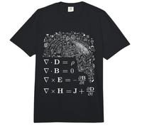 Maxwell's Equations Physics Relativity Math Mathematics Comfort Colors Adult Heavyweight T-Shirt